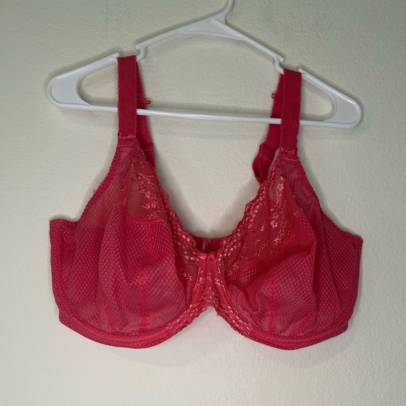 Elomi Pink 40 J Wired Bra - Picture 1 of 7